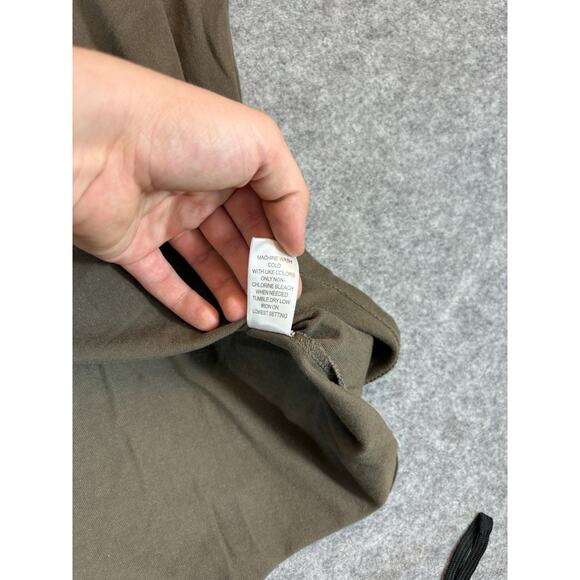 Fear Of God Essentials Shirt Mens Large Brown FOG Streetwear Tee Minimalist - Picture 7 of 10